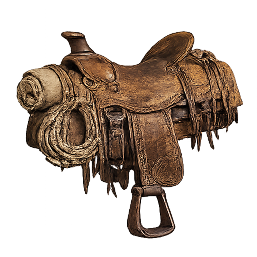 Frazier Work Saddle, 1889 — PS-01