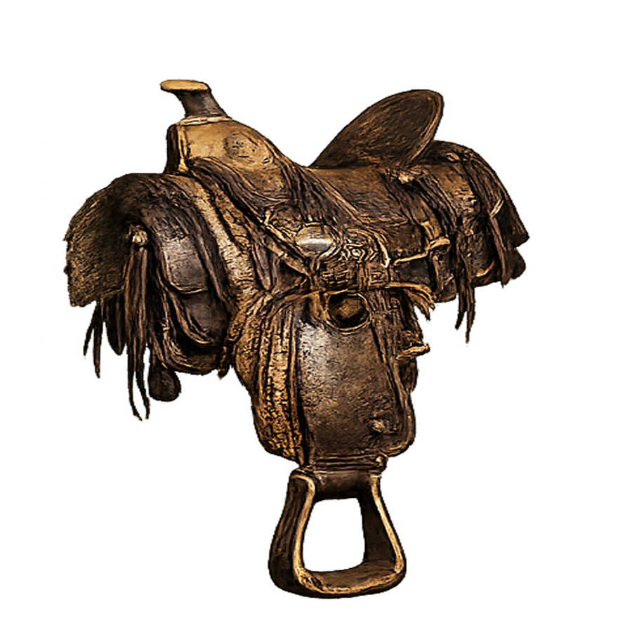 Unfinished Saddle, c. 1888 — PS-04
