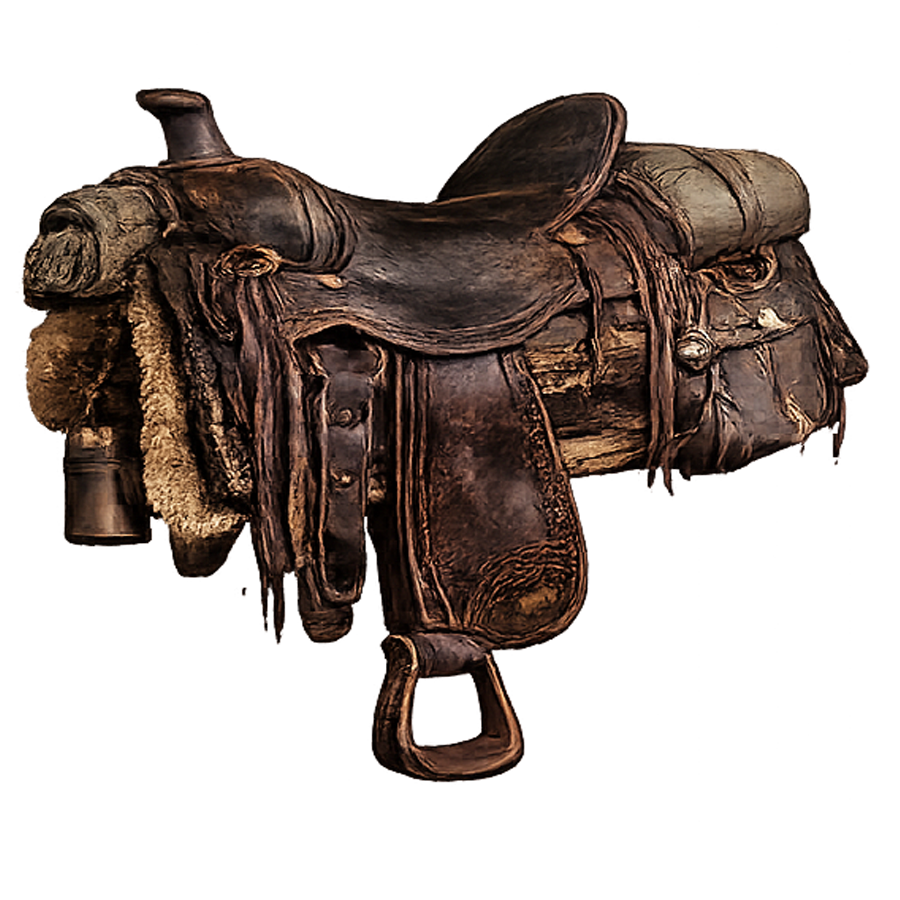 Southern Plains Saddle, 1878 — PS-06