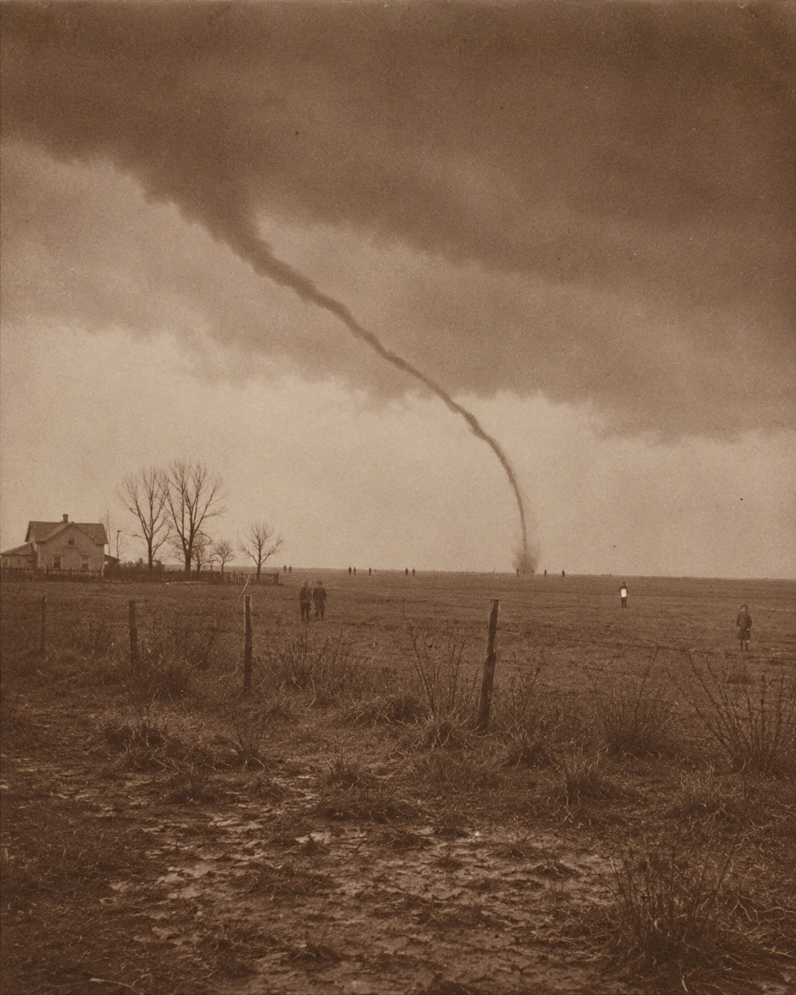 The Garnett tornado, April 26, 1884 — attributed to Caleb Sloane, second plate